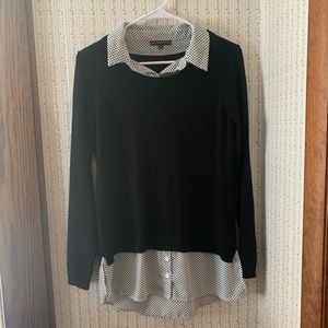 Size S collared Sweater Tunic